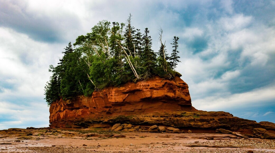 Burntcoat Head Park has the highest tides in the world. Really nice place.