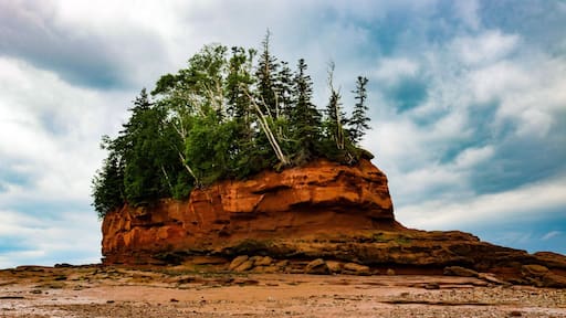Burntcoat Head Park has the highest tides in the world. Really nice place.