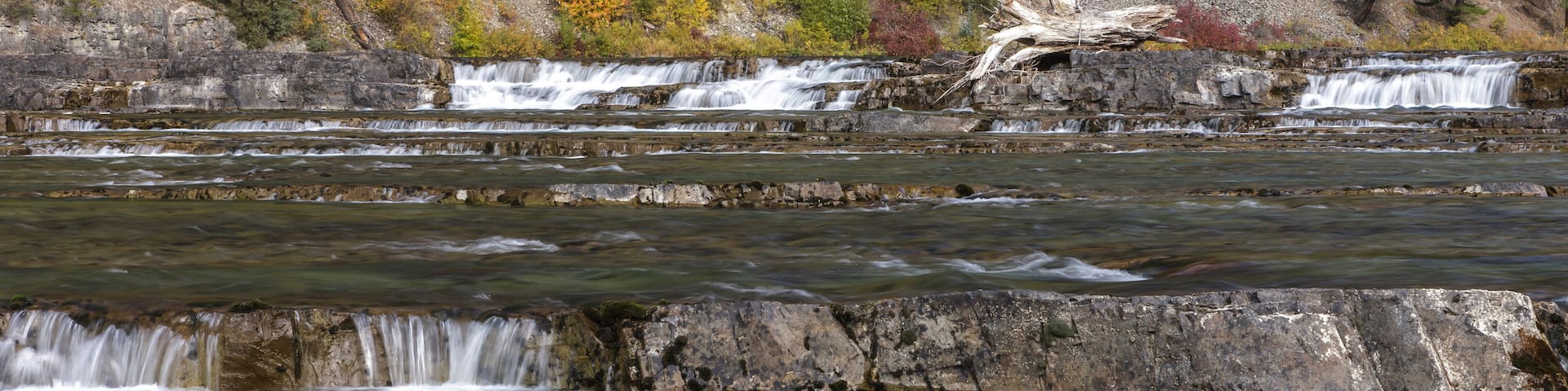 Panorama of Kootenai River.