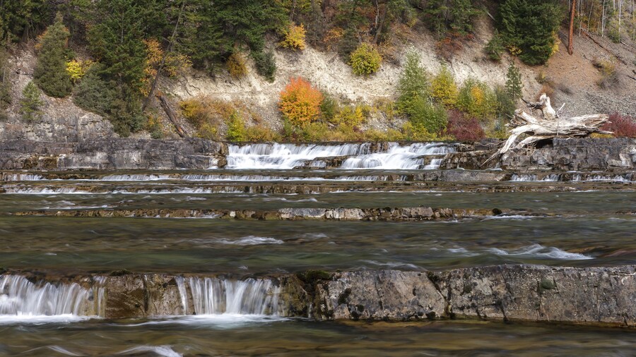 Panorama of Kootenai River.