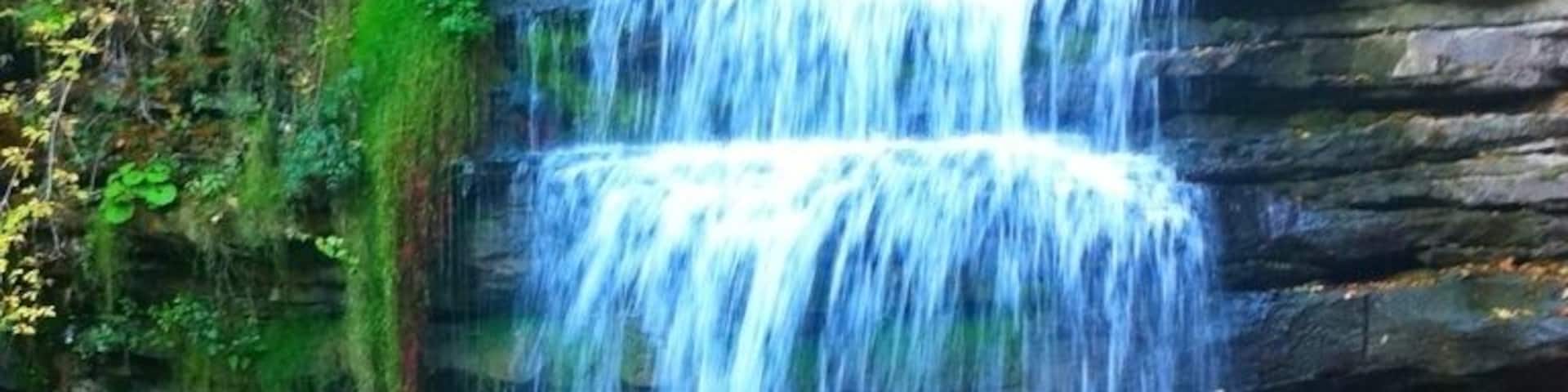 Waterdown falls along Bruce trail