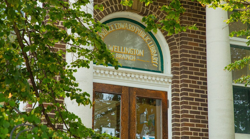 Wellington which includes signage and heritage elements