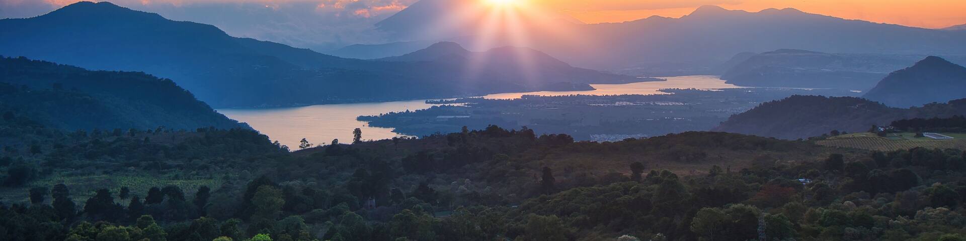 Amatitlan Lake, Guatemala
