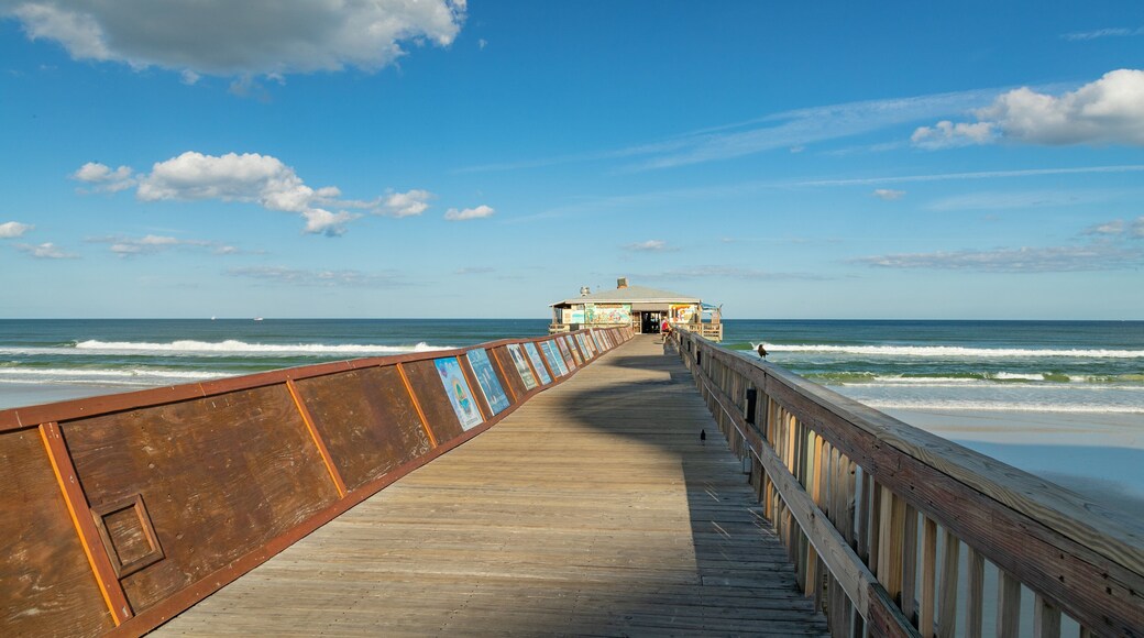 Sunglow Pier showing general coastal views