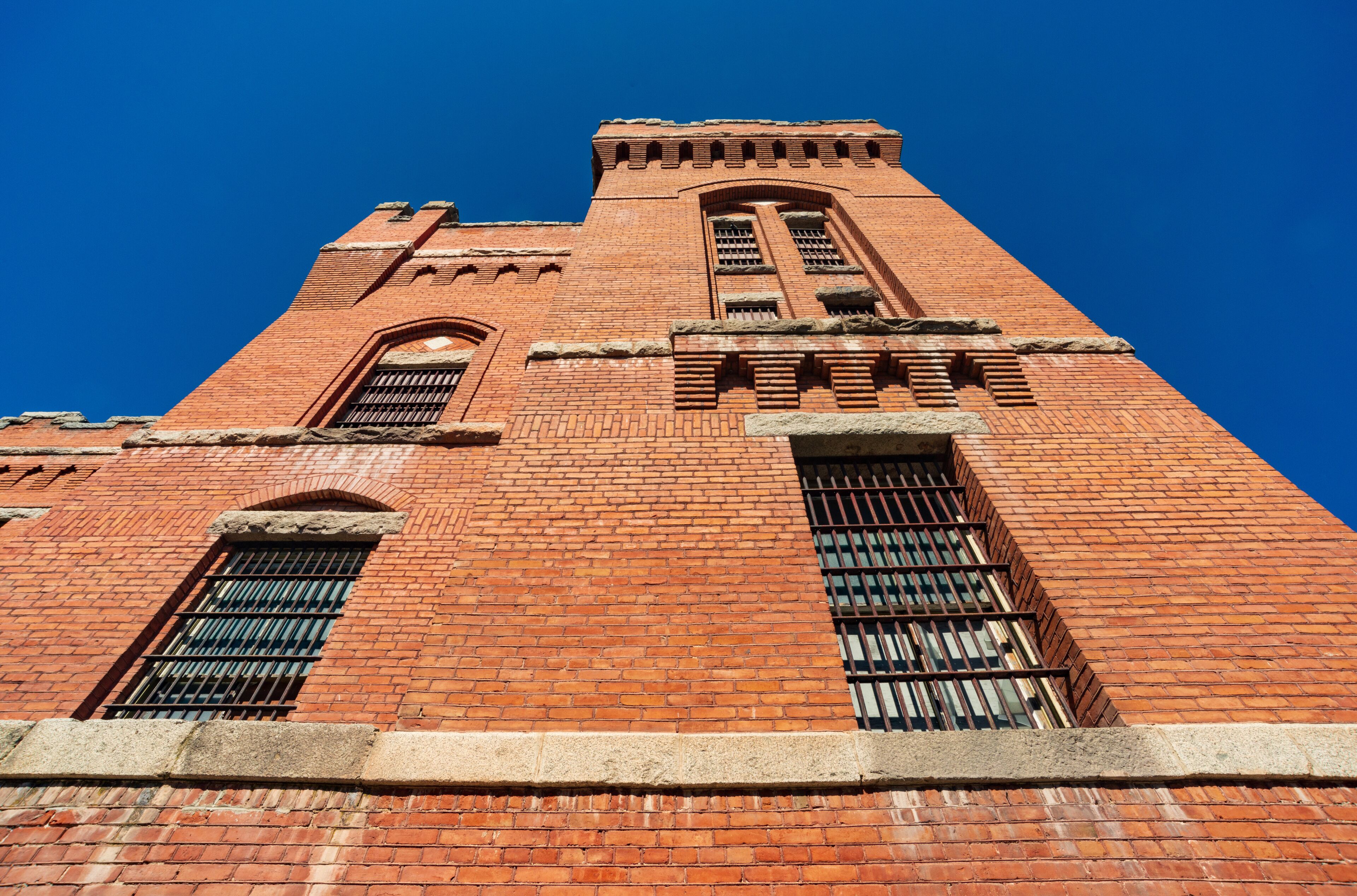 Exterior walls of Old Montana Prison & Auto Museum Complex