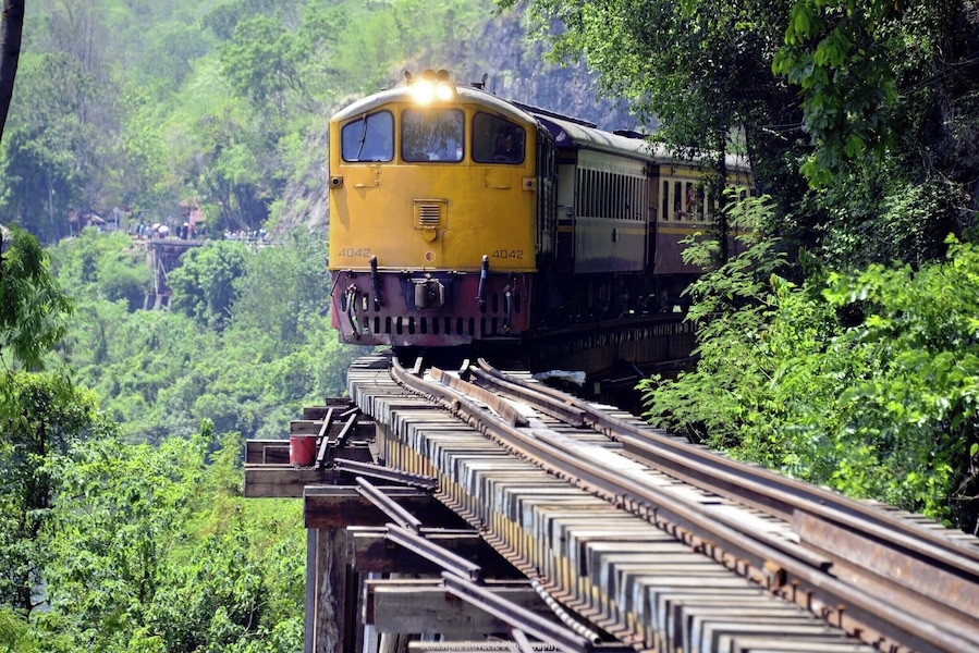 #DeathRailway #Kanchanaburi #Thailand #Backpacking #Nikon #TravelPhotography #TravelBlogger