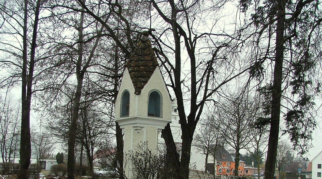 Bildstock mit zwei Sühnekreuzen