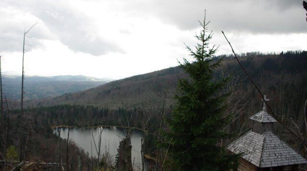 Rachelkapelle - Rachelsee im Hintergrund