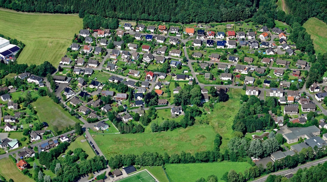 Luftaufnahme: Ansicht Bergneustadt-Pernze, Nordrhein-Westfalen.