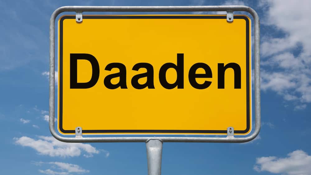 Ortstafel Daaden