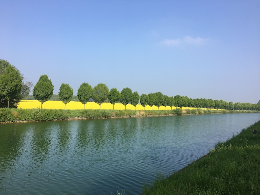 Blick auf den Dortmund-Ems-Kanal zwischen Dortmund und Datteln