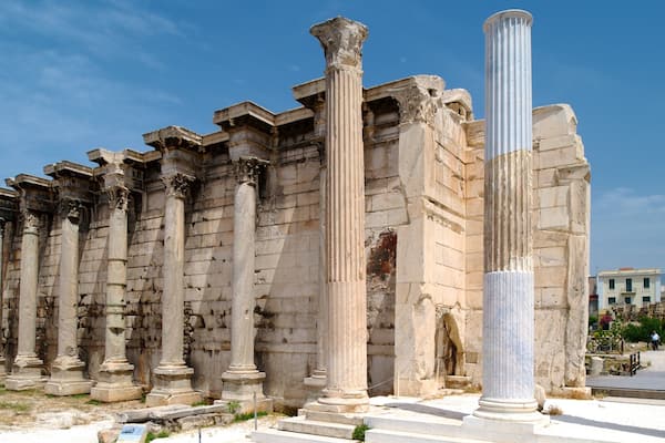 Athen welches beinhaltet Geschichtliches, Gebäuderuinen und historische Architektur
