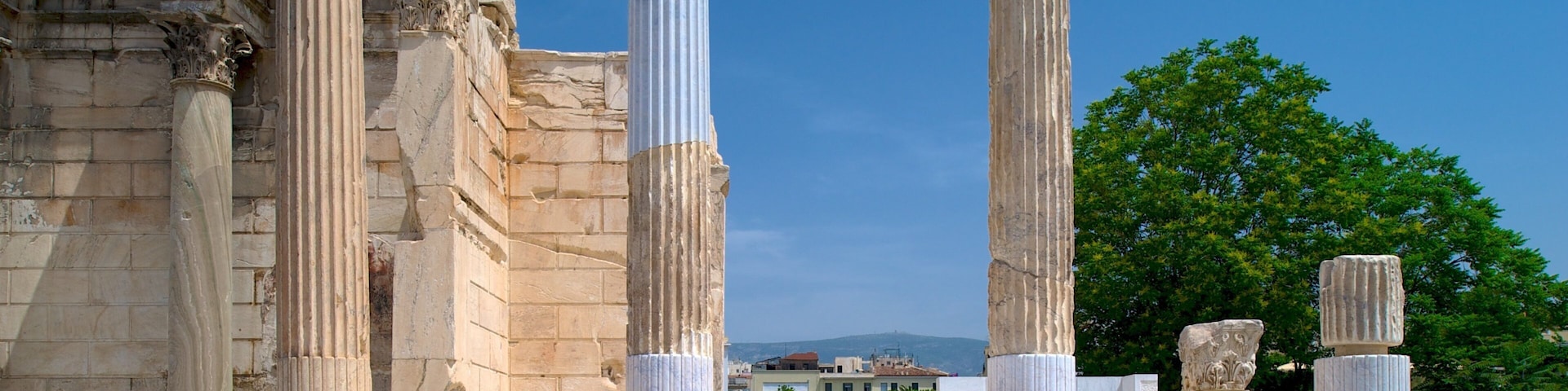 Athens featuring a ruin, heritage elements and heritage architecture