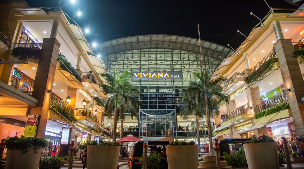 Viviana Mall which includes night scenes and signage