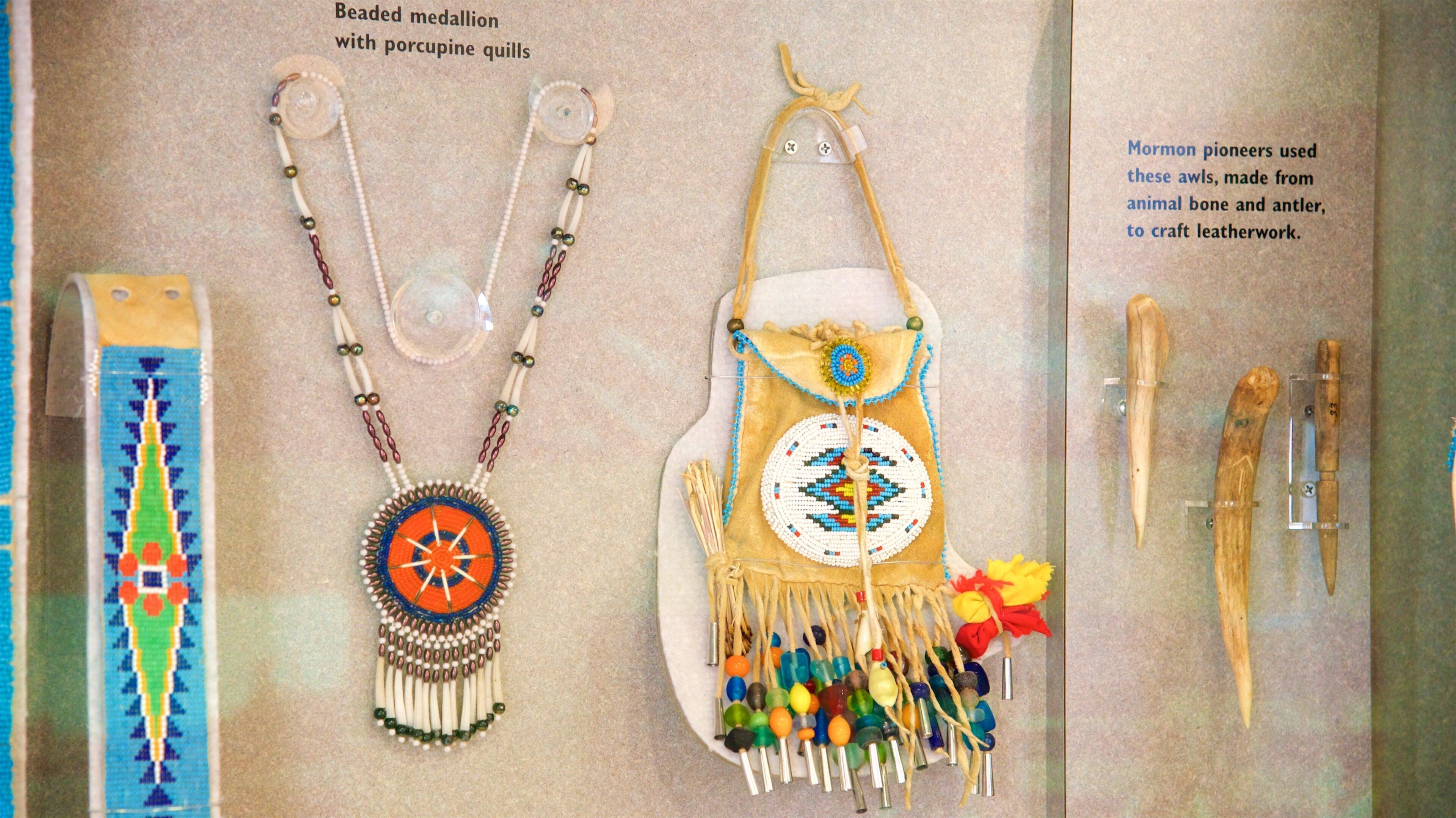 Zion Human History Museum featuring interior views