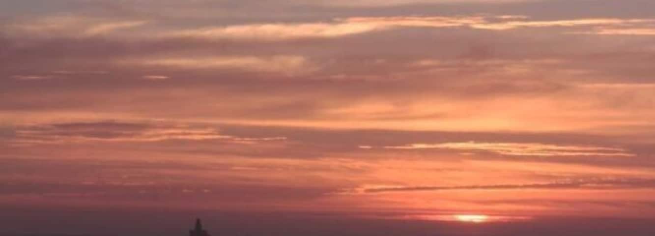 Sunset from Ecola State Park, Cannon Beach, Oregon.