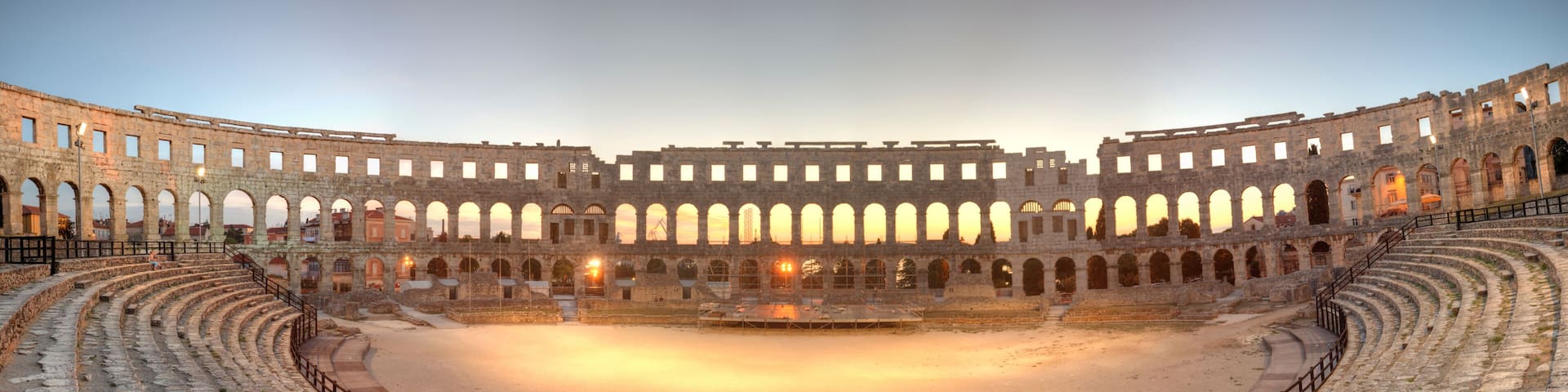 Pula Arena Panorama, Croatia