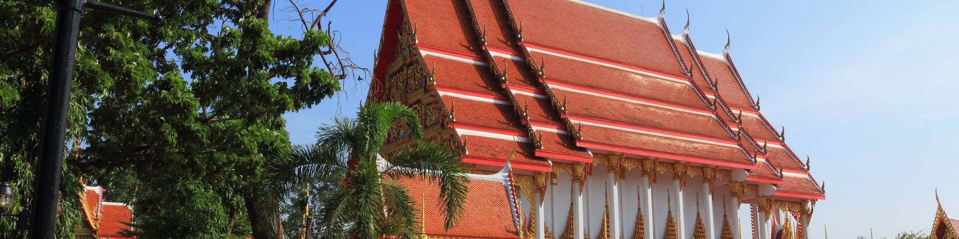 Temple at Wat Saeng Son, Thanyaburi, Pathum Thani