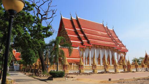 Temple at Wat Saeng Son, Thanyaburi, Pathum Thani