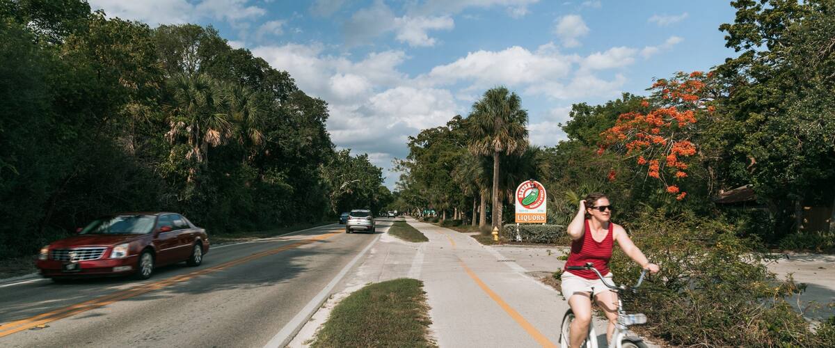 Periwinkle Way which includes cycling as well as an individual femail