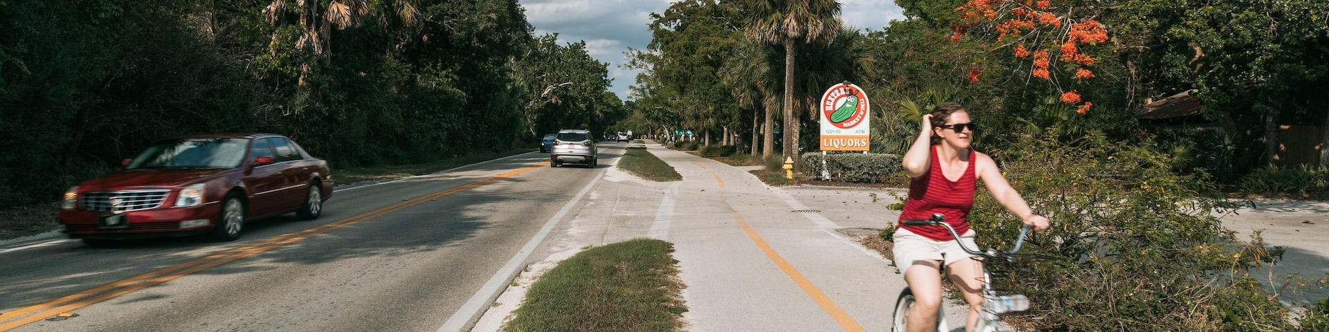 Periwinkle Way which includes cycling as well as an individual femail