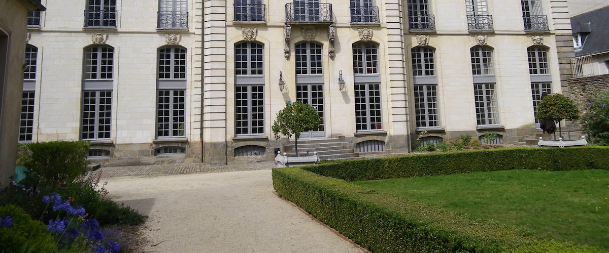 l'Hôtel de Blossac à Rennes (35).