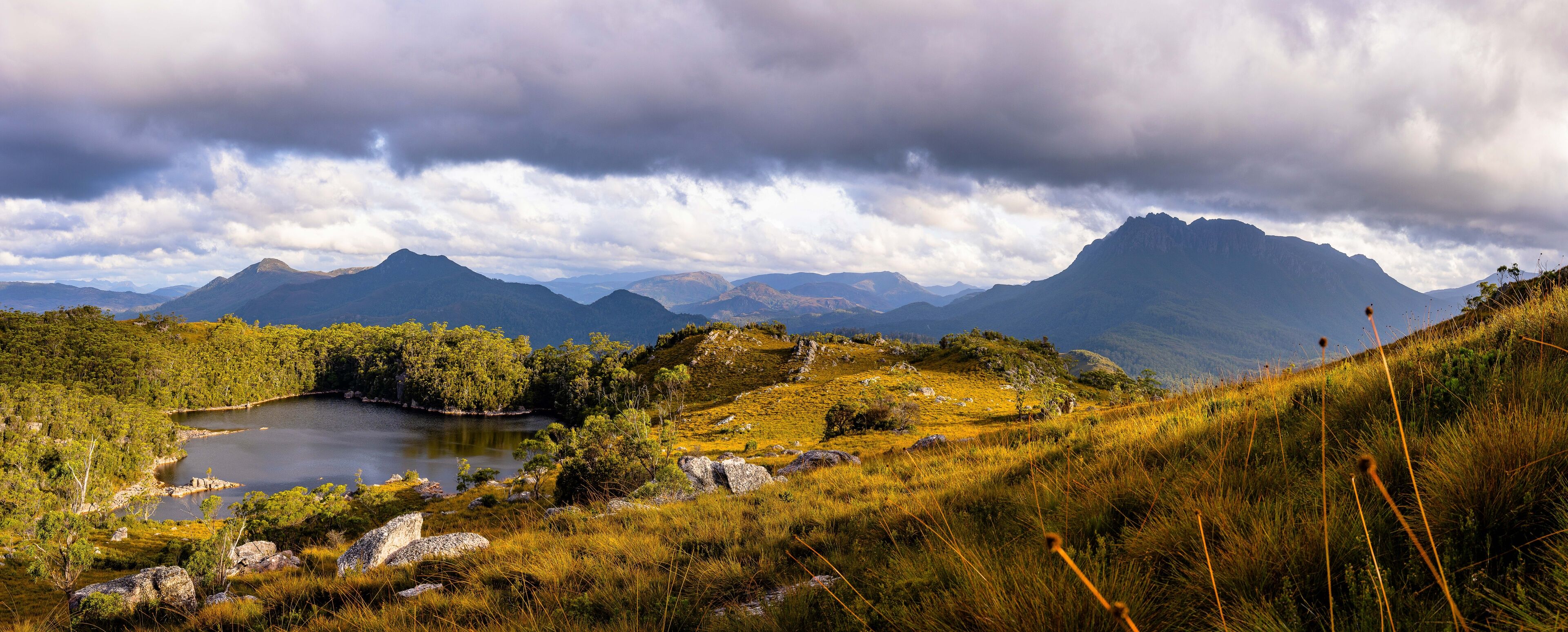 landscape in the mountains