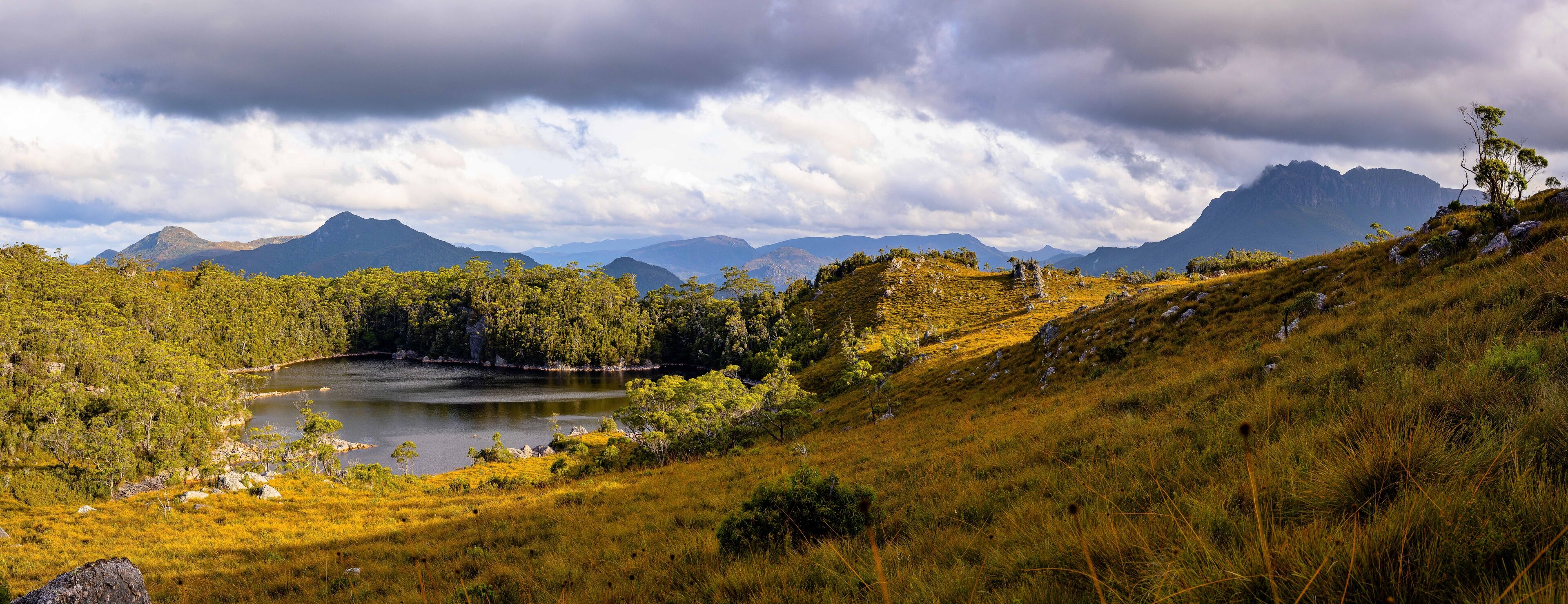 landscape in the mountains