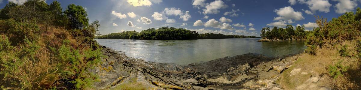 la Pointe Odet l Anse de St Cadou Gouesnach 1