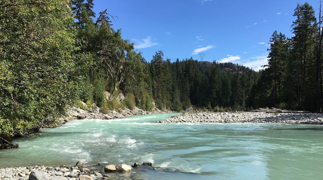 Beautiful campground with world class mountain and river views. Follow the trail to Green River and dip your toes in the glacier fed water.