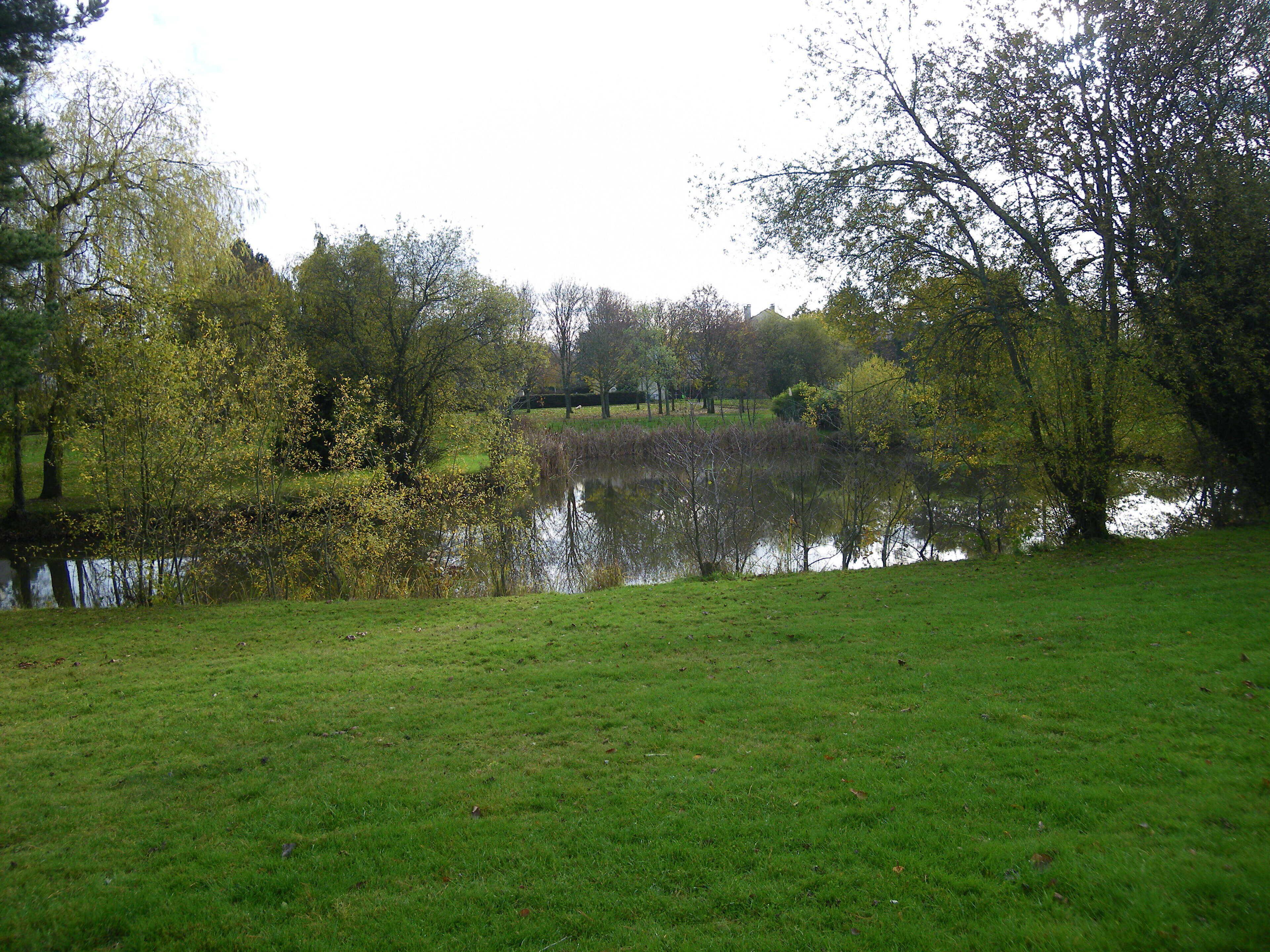 lle parc et l'etang a pacé