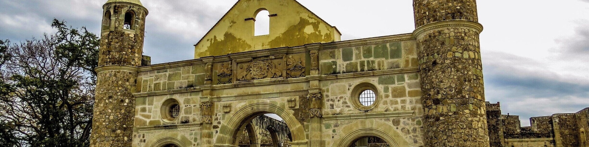 Ex-convent of Cuilapam de Guerrero in the city of Cuilapam de Guerrero, Oaxaca, Mexico.