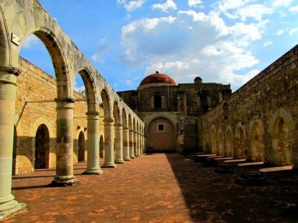 Santiago Apostol Ex-Convento.  This is part is called the "Unfinished Chapel." 