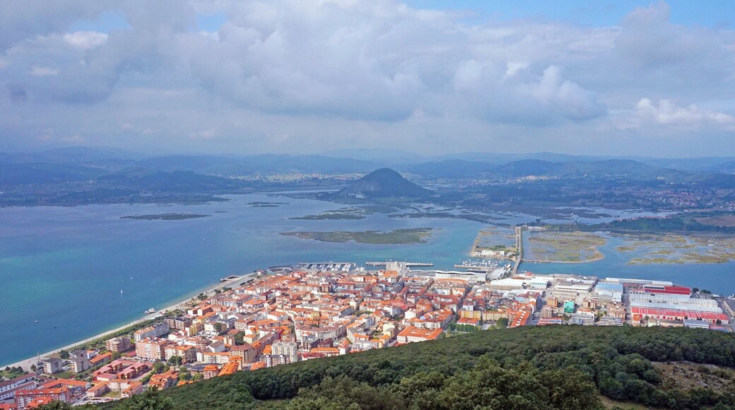 View from Monte Buciero in Santoña, Spain.
