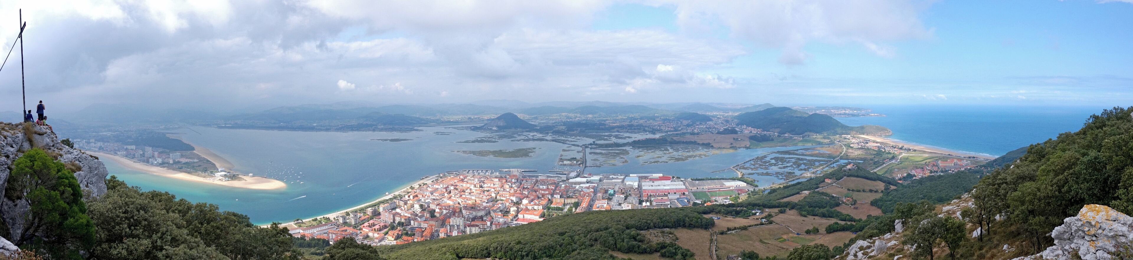 View from Monte Buciero in Santoña, Spain.