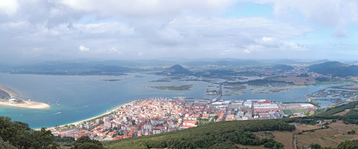 View from Monte Buciero in Santoña, Spain.