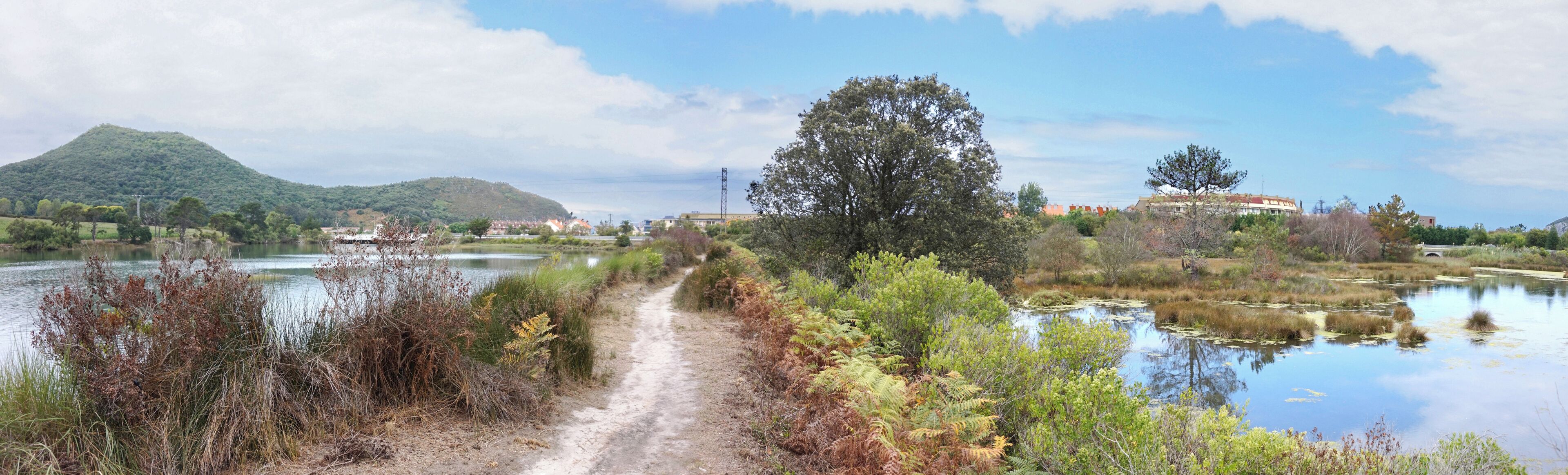 Santoña, Victoria and Joyel Marshes Natural Park in August 2016.