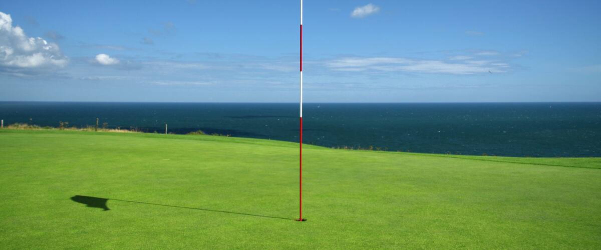 green près de l'océan