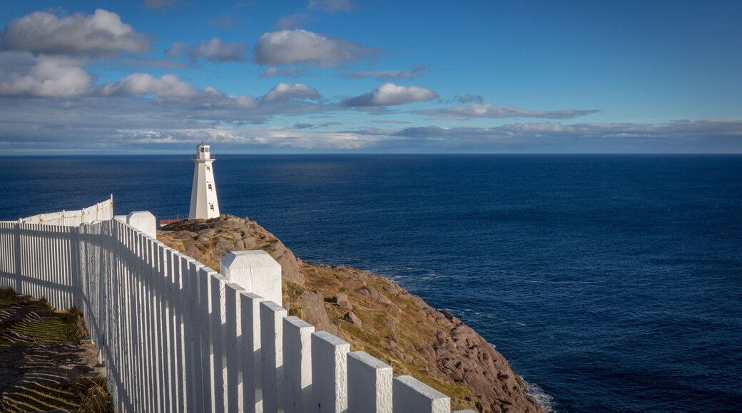 Cape Spear Lighthouse overlooking the Atlantic Ocean
