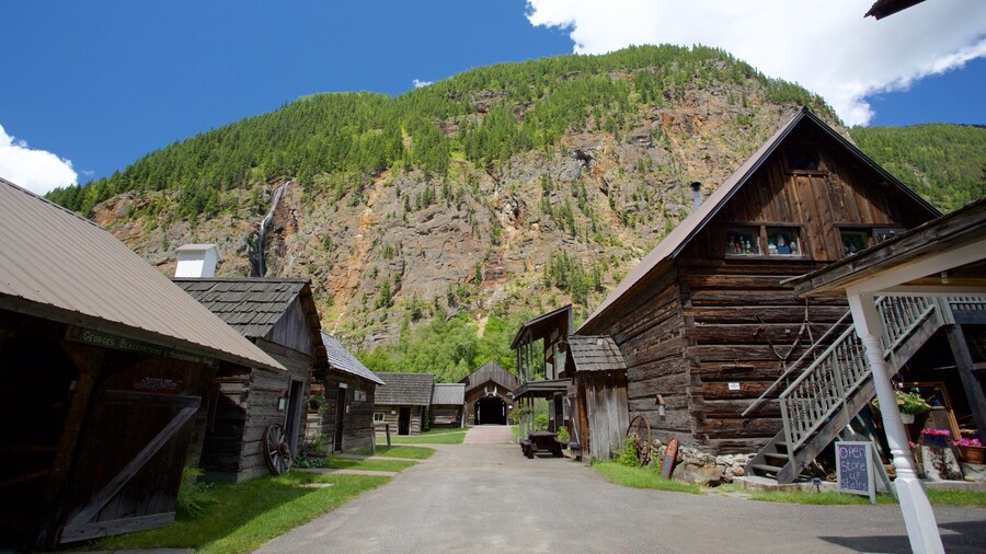 Three Valley Gap Ghost Town bevat historisch erfgoed en een klein stadje of dorpje