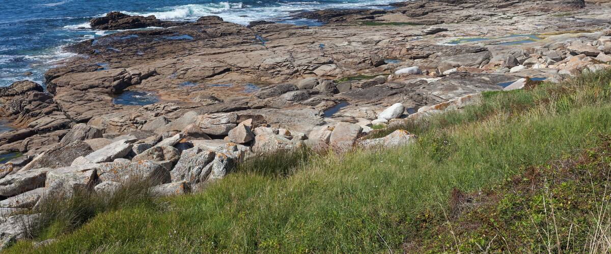 Ria of Noia from Porto do Son, Galicia (Spain).