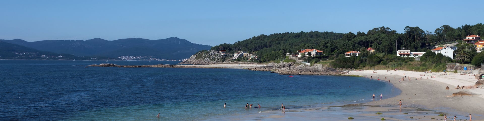 Beach of Porto do Son, Galicia (Spain).
