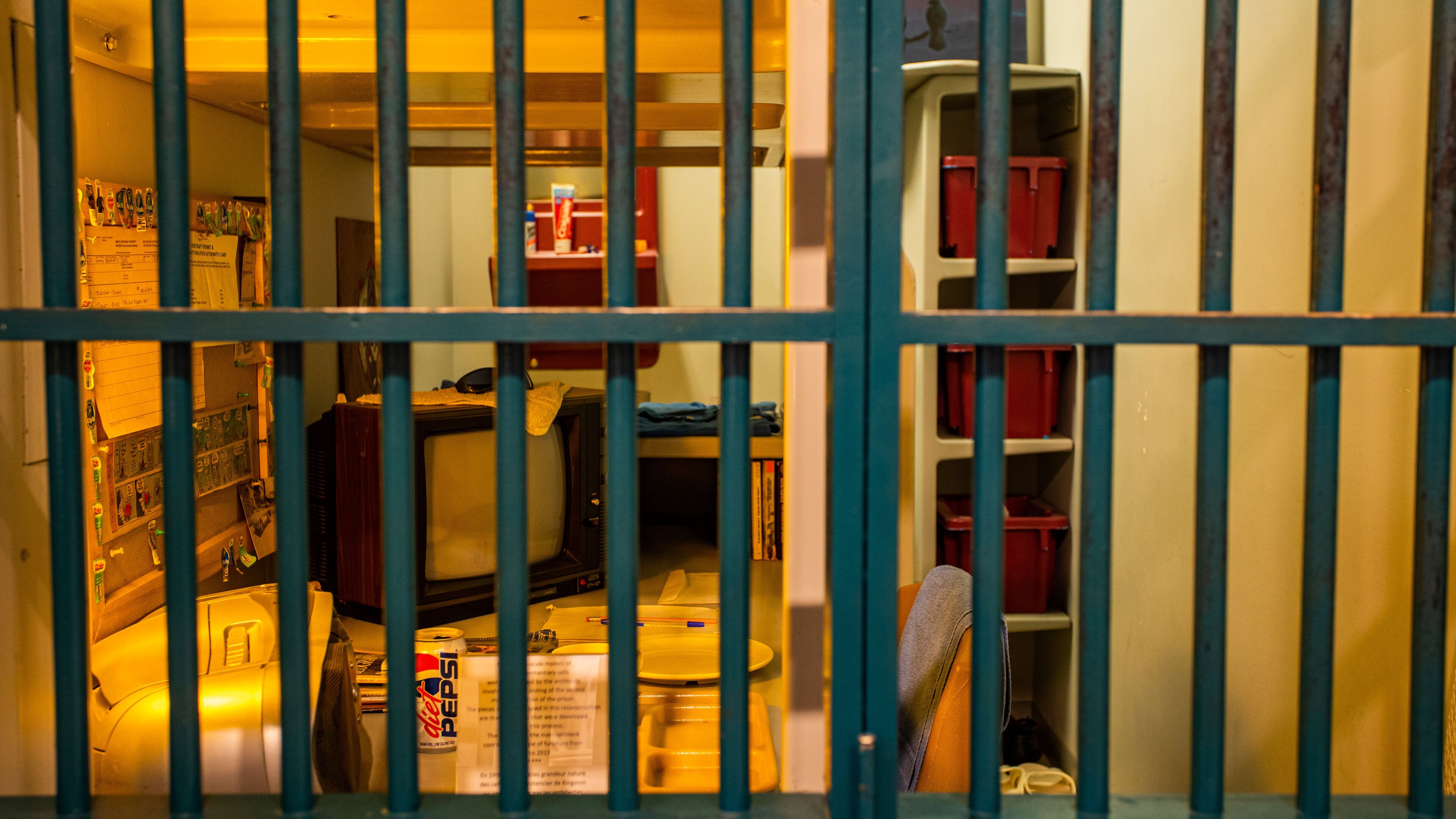 Canada\'s Penitentiary Museum featuring interior views