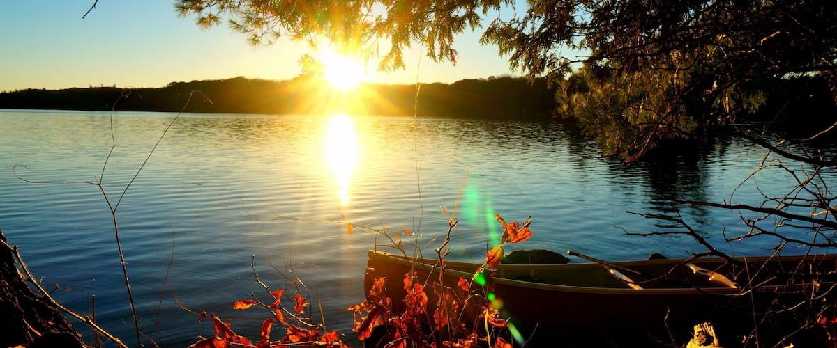Sunsets while camping as the best!