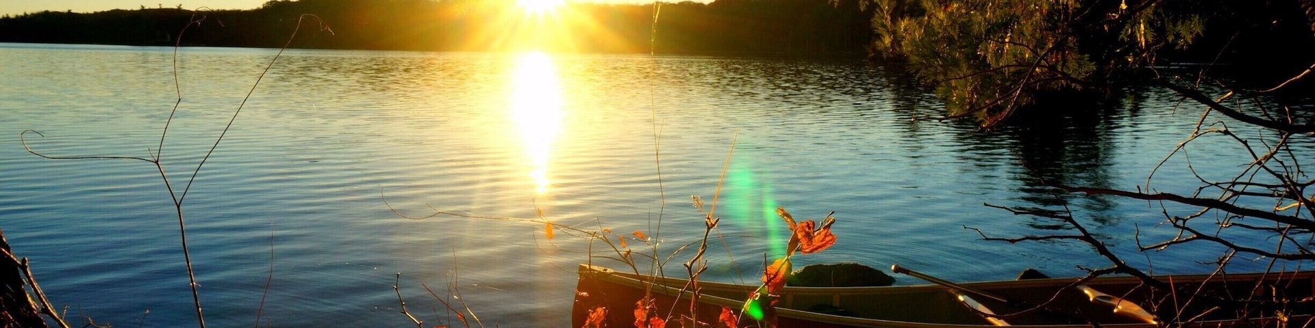 Sunsets while camping as the best!