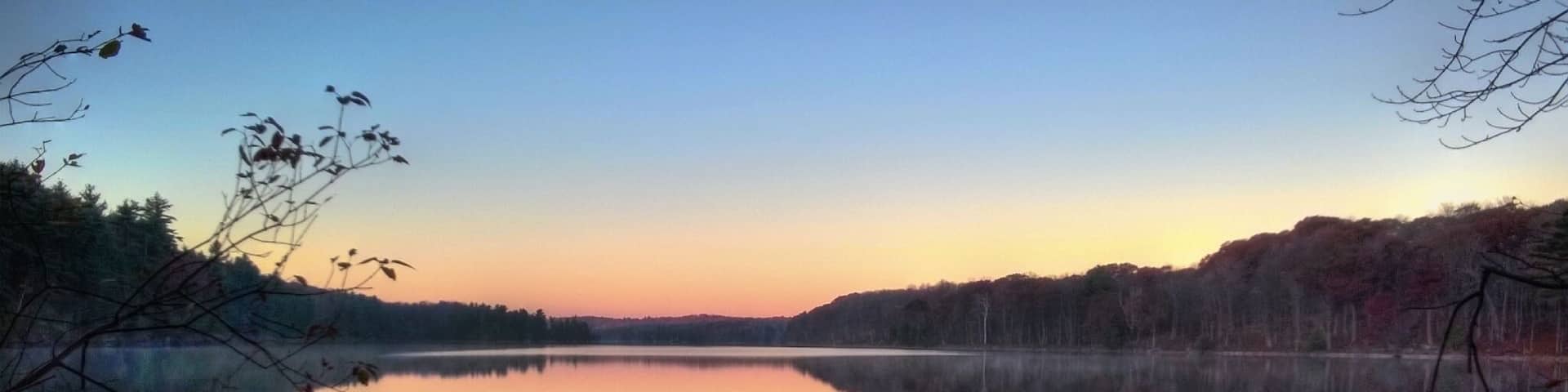 I just love watching the sunrise when camping! #camping