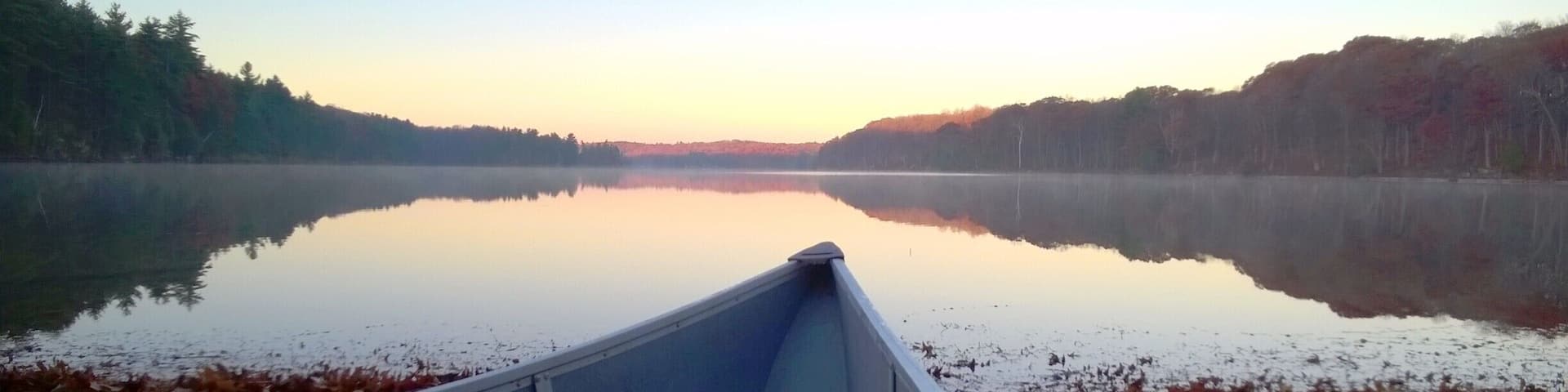An early November camping trip to Frontenac Provincial Park. I just the early mornings when camping. The water is calm and covered in mist and everything is so quiet while the forest begins to wake.