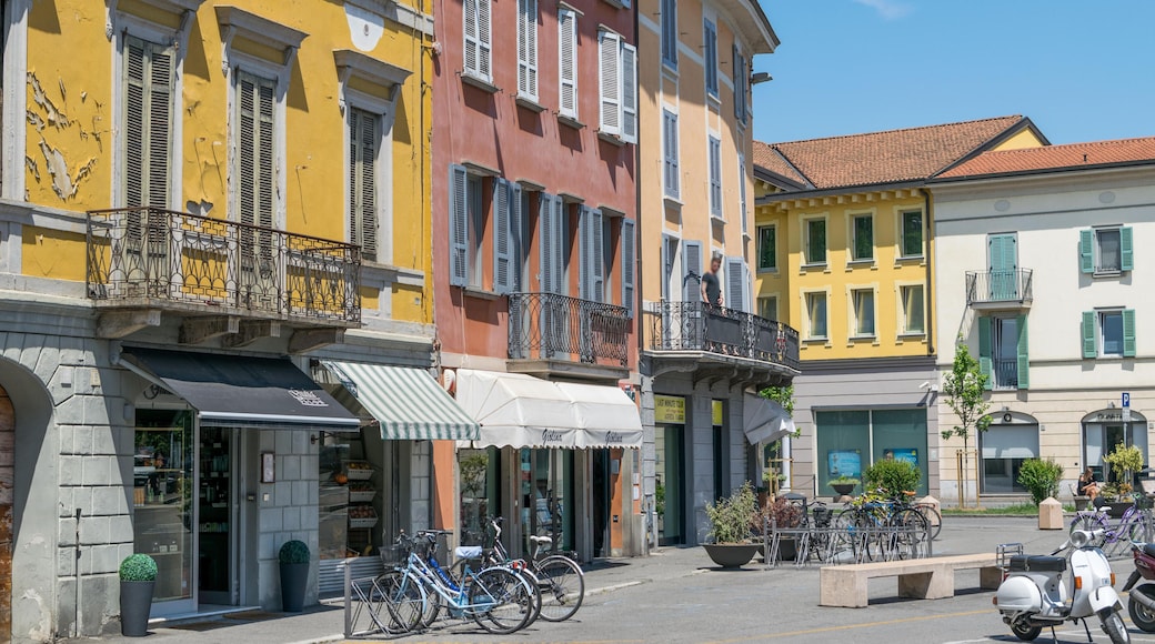 Garibaldi square in Crema Italy