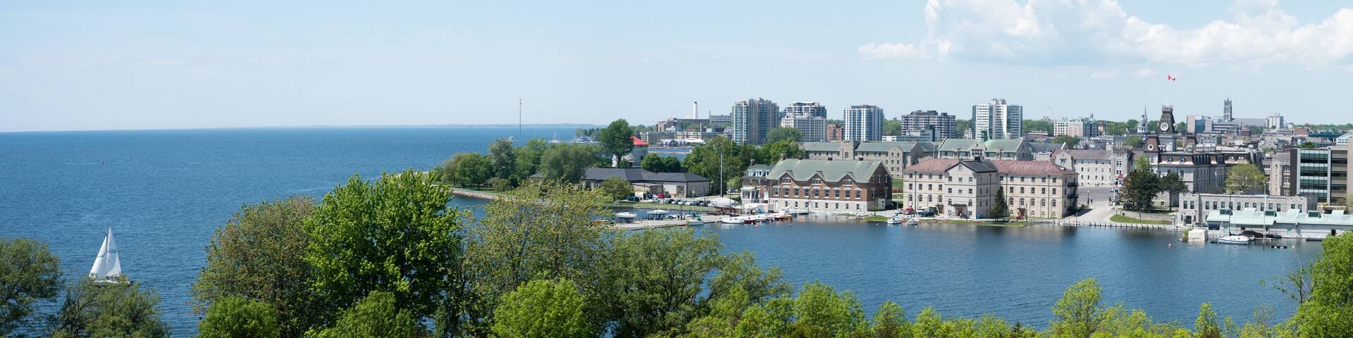 Panorama of Kingston, Ontario from Fort Henry