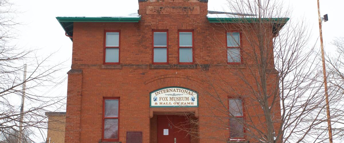 International Fox Museum and Hall of Fame which includes snow